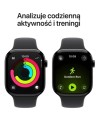 Apple Watch Series 11 GPS + Cellular koperta 46 mm z aluminium w kolorze onyksu, pasek sportowy w kolorze czarnym - rozmiar M/L