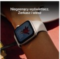 Apple Watch SE 3 GPS koperta 40 mm z aluminium w kolorze księżycowej poświaty, pasek sportowy w kolorze księżycowej poświaty - rozmiar S/M