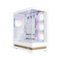Zalman Obudowa P40 NAMU ATX Midi Tower ARGB biała
