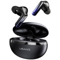 USAMS Słuchawki bluetooth TWS E02 ANC+ENC czarne