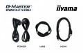 IIYAMA Monitor 23,8 cala GB2441HSU-B1 IPS,FHD,144Hz,1ms,2xUSB,350cd,HDMI,DP,HAS (150) PIVOT