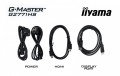 IIYAMA Monitor 27 cali G2771HS-B1 0.4ms,Fast IPS,DP,2xHDMI,240Hz,350cd,    Adaptive G-SYNC - 1920 x 1080 @48-240Hz  DisplayPort Only