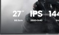 IIYAMA Monitor 27 cali GB2741QSU-B1 IPS,QHD,144Hz,1ms,2xUSB,                Adaptive G-SYNC,HDMI,DP,350cd, HAS (150) PIVOT