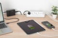 Digitus Listwa zasilająca biurkowa, 3 gniazda Schuko, 2x USB-A (2x 12W), 1x USB-C (30W) z zaciskiem na blat, kabel 1,5m, biała