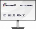 IIYAMA Monitor 27 cali ProGraphic HB2701UHSNP-B1 4K,IPS BLACK 2.0,450cd,VESA USB-c dock(PD:96W),HDMI,DP,DAISY/CHAIN,4xUSB,RJ45,3000:1,sRGB:100%,DCI-P3