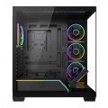 MODECOM Obudowa PC VOLCANO STELLAR PLUS ARGB MIDI 5F Czarna