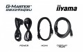 IIYAMA Monitor G-Master 31.5 cala GB3295QSU-B1 QHD,FastVA,240Hz,2xHDMI,DP,400cd,0,4ms, 2xUSB 3.2 , 2xUSB-C, HAS 150, FreeSync Premium - HDMI: 2560 x 1