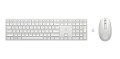 HyperX Zestaw klawiatura i mysz 650 bezprzewodowy biały 4R016AA#ABB