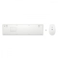 HyperX Zestaw klawiatura i mysz 650 bezprzewodowy biały 4R016AA#ABB