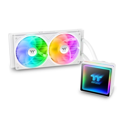 Thermaltake Chłodzenie wodne - AIO TH240 V3 ARGB Snow