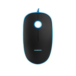 MODECOM M111 NIEBIESKO-CZARNA PRZEWODOWA MYSZ OPTYCZNA