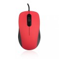 MODECOM M10S SILENT CZERWONA PRZEWODOWA MYSZ OPTYCZNA
