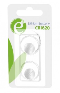 Gembird Bateria CR1620, 3V, 2 sztuki
