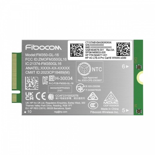 HP Inc. Modem 4G LTE-AP WWAN AM5R3AA