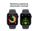 Apple Watch SE 3 GPS koperta 40 mm z aluminium w kolorze północy, pasek sportowy w kolorze północy - rozmiar M/L