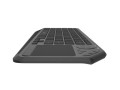 Natec Klawiatura smart TV Turbot 2 slim bezprzewodowa BT+2.4GHZ