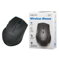 LogiLink Mysz bezprzewodowa BT 5.0,ergonomiczna, czarna