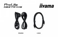 IIYAMA Monitor 27 cali XB2791HS-B1 FHD,IPS.HDMI.DP.2x2W,350cd,1500:1,        120Hz,HAS 150 (PIVOT)