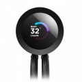 NZXT Chłodzenie wodne KRAKEN PLUS 360 RGB LCD czarne