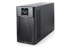 Digitus Zasilacz awaryjny UPS Online Tower 19" LCD 3000VA/3000W 6x12V/9Ah 8xC13 1xC19 1xC14 USB RS232 RJ45 GŁ.460mm