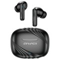 AWEI Słuchawki bluetooth 5.3 TA6 ANC czarne TWS