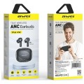 AWEI Słuchawki bluetooth 5.3 TA6 ANC czarne TWS