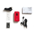 Panasonic Telefon komórkowy 4G KX-TF600EXR czerwony