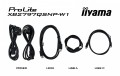 IIYAMA Monitor  27 cali XB2797QSNP-W1 IPS,QHD,USB-c Dock 96W,HDMI, 350cd,1ms, DP, DisplayPort x1 (Daisy Chain MST max. 2560 x1440), USB HUB x4, RJ45