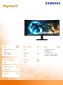 Samsung Monitor Odyssey G7 40 cali LS40FG750EUXEN