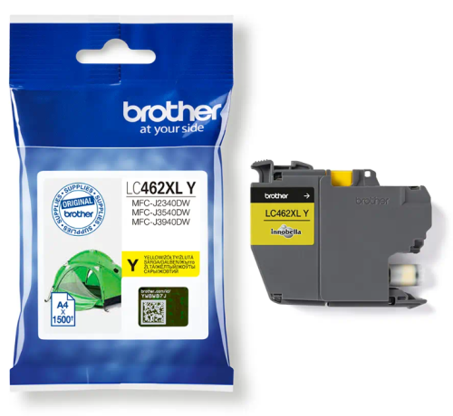 Tusz Brother LC462XL YellowMFC J2340DW, MFC J3540DW, MFC J3940DW