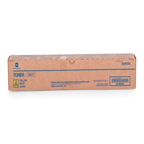 Toner Konica Minolta TN321 Yellow / A33K250 / Bizhub C224/284/364 25K