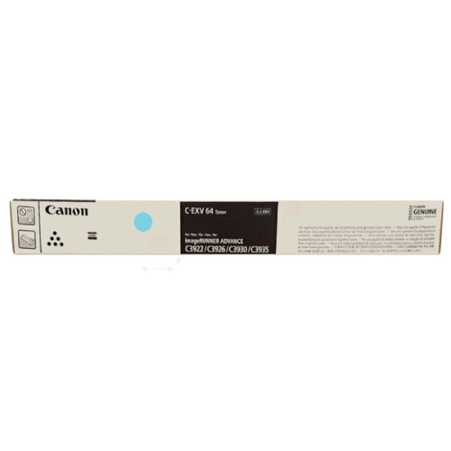 Toner Canon CEXV64 Cyan / 5754C002 / Canon DX C39XX 25.500