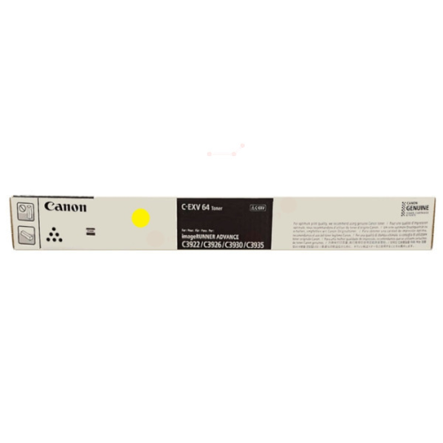 Toner Canon CEXV64 Yellow /5756C002 / Canon DX C39XX 25.500